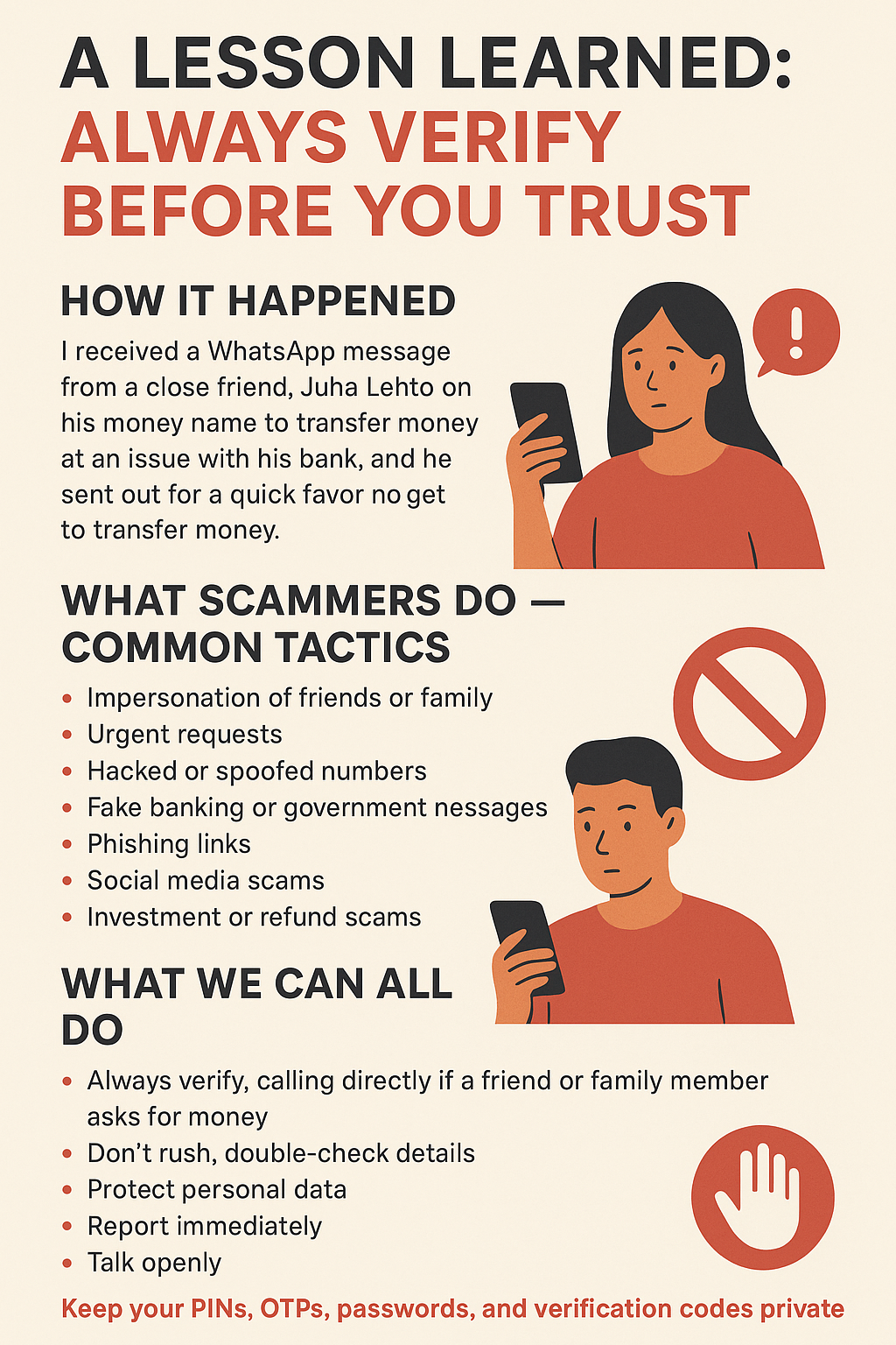Healthy Doubt Saves Wallets: Lessons from a Real-Life WhatsApp Fraud
